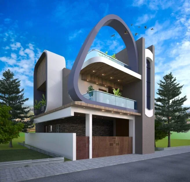 Expressive contemporary residence by New Earth Developers
